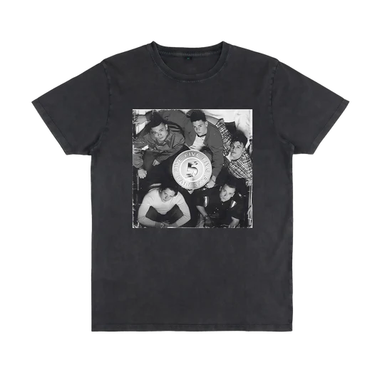 Debut Album Anniversary Faded Black Tee