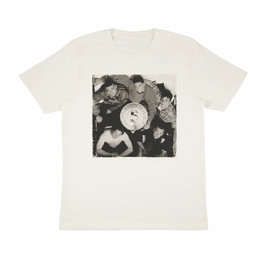 Debut Album Anniversary Faded White Tee